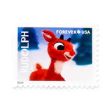 Load image into Gallery viewer, 2014 US First-Class Forever Stamp - Rudolph the Red-Nosed Reindeer